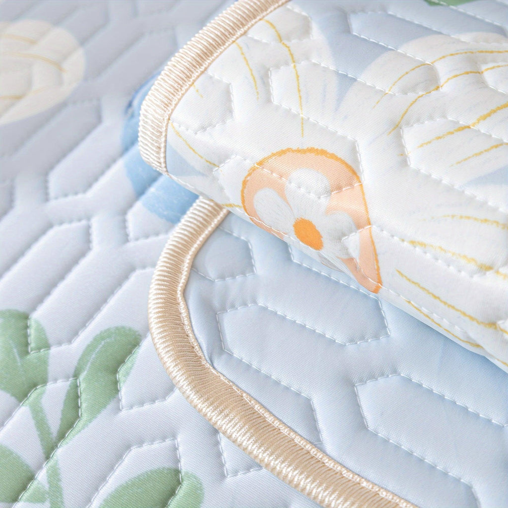 Boho Style Ice Silk Latex Sofa Cover Slipcover | Dog Hair Couch Cover