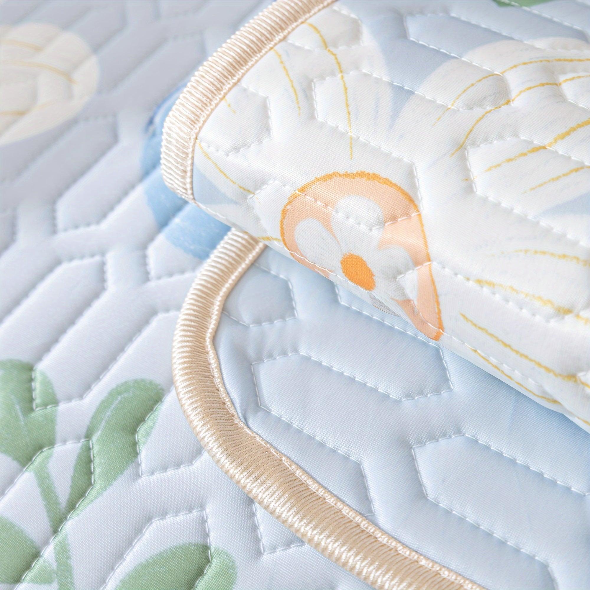 Boho Style Ice Silk Latex Sofa Cover Slipcover | Dog Hair Couch Cover