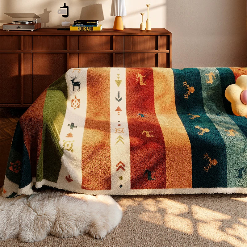 Anti Scratch Couch Covers – Best Couch Cover for Leather Sofa | Extra Large Printed Styles