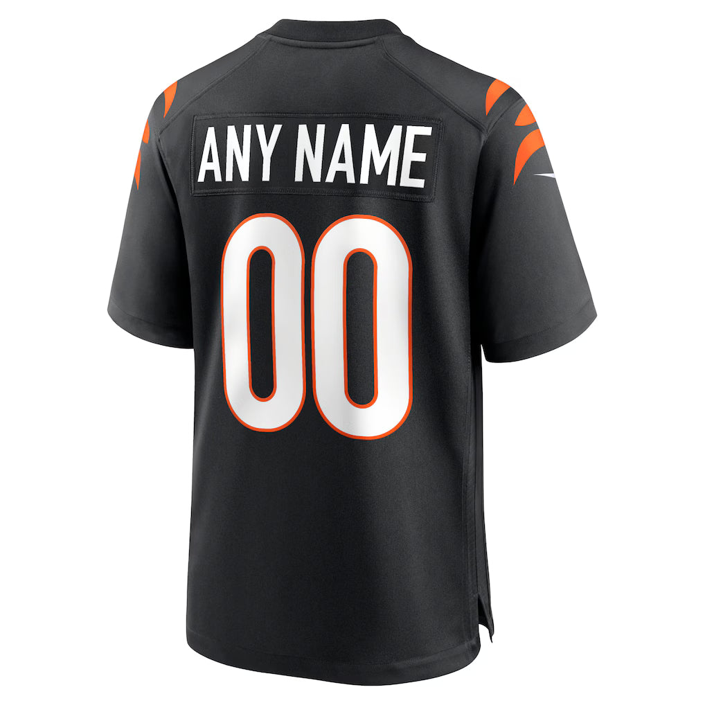 Custom C.Bengals #9 Joe Burrow Black Vapor F.U.S.E. Limited Jersey